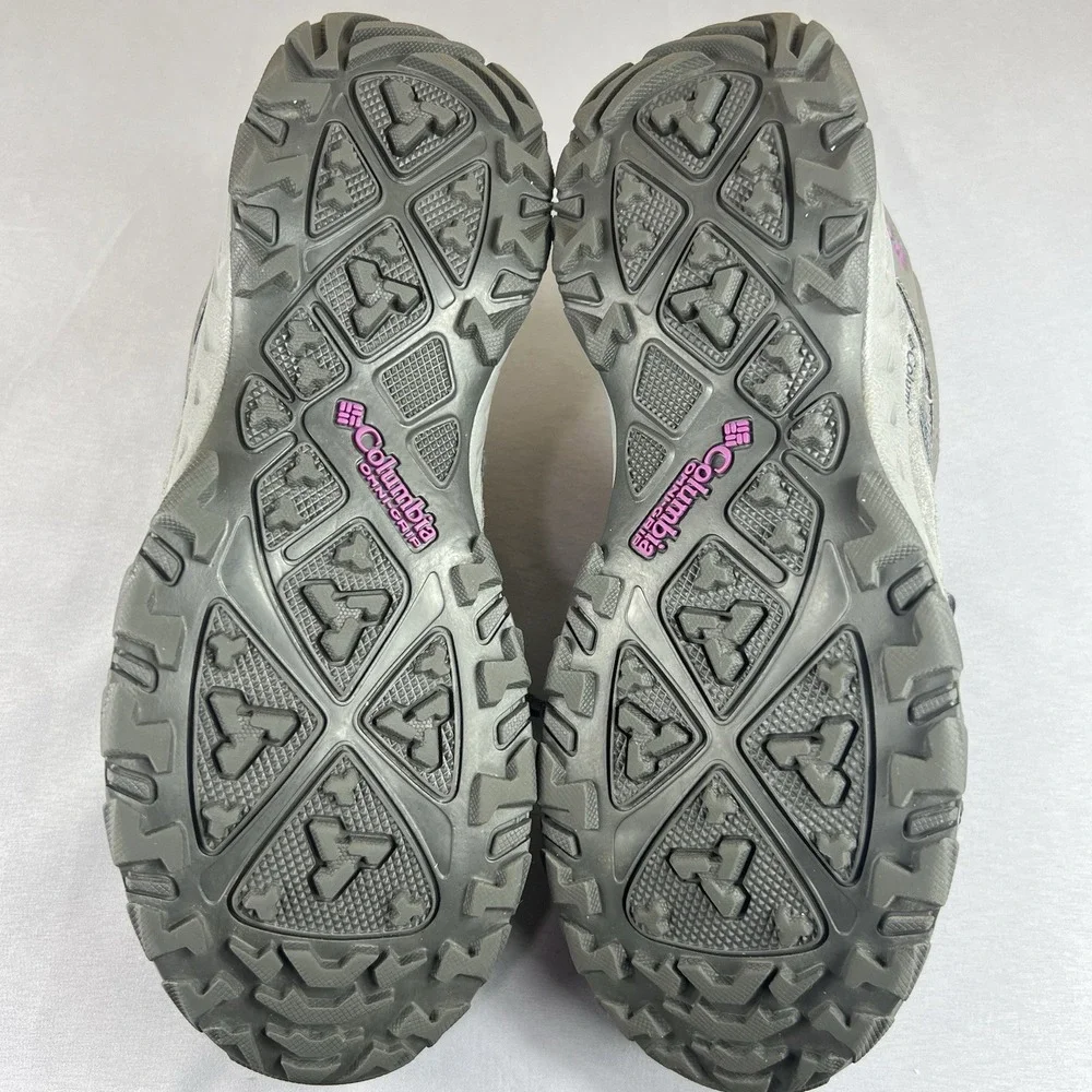 Columbia Plains Ridge Women's Size 10 Gray Trail Hiking Shoes Outdoor